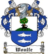 Product picture Woulfe Family Crest / Irish Coat of Arms Image Download