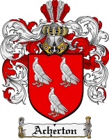 Product picture Acherton Family Crest Acherton Coat of Arms Digital Download