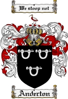 Product picture Anderton Family Crest Anderton Coat of Arms Digital Download