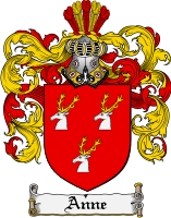 Product picture Anne Family Crest Anne Coat of Arms Digital Download