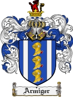 Product picture Armiger Family Crest Armiger Coat of Arms Digital Download