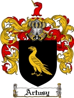 Product picture Artusy Family Crest Artusy Coat of Arms Digital Download