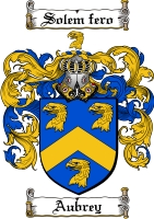 Product picture Aubrey Family Crest Aubrey Coat of Arms Digital Download