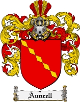 Product picture Auncell Family Crest Auncell Coat of Arms Digital Download