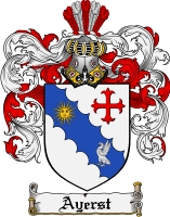 Product picture Ayerst Family Crest Ayerst Coat of Arms Digital Download