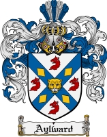 Product picture Aylward Family Crest Aylward Coat of Arms Digital Download