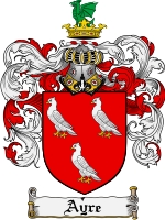Product picture Ayre Family Crest Ayre Coat of Arms Digital Download