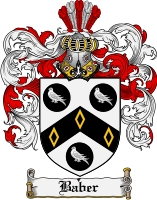 Product picture Baber Family Crest Baber Coat of Arms Digital Download