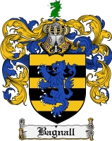 Product picture Bagnall Family Crest Bagnall Coat of Arms Digital Download