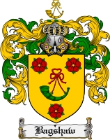 Product picture Bagshaw Family Crest Bagshaw Coat of Arms Digital Download
