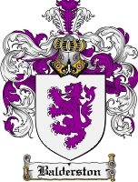 Product picture Balderston Family Crest Balderston Coat of Arms Digital Download