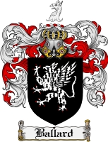Product picture Ballard Family Crest Ballard Coat of Arms Digital Download