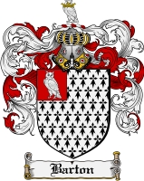 Product picture Barton Family Crest Barton Coat of Arms Digital Download
