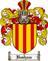 Product picture Basham Family Crest Basham Coat of Arms Digital Download
