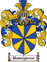 Product picture Bassingborne Family Crest Bassingborne Coat of Arms Digital Download