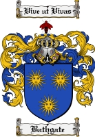 Product picture Bathgate Family Crest Bathgate Coat of Arms Digital Download