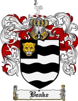 Product picture Beake Family Crest Beake Coat of Arms Digital Download