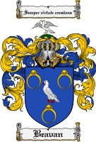 Product picture Beavan Family Crest Beavan Coat of Arms Digital Download