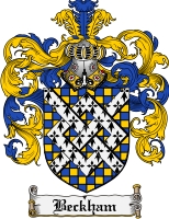 Product picture Beckham Family Crest Beckham Coat of Arms Digital Download