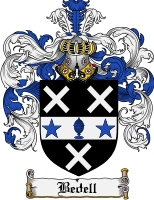 Product picture Bedell Family Crest Bedell Coat of Arms Digital Download