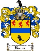 Product picture Beever Family Crest Beever Coat of Arms Digital Download