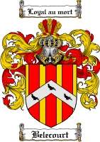 Product picture Belecourt Family Crest Belecourt Coat of Arms Digital Download