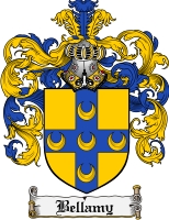 Product picture Bellamy Family Crest Bellamy Coat of Arms Digital Download