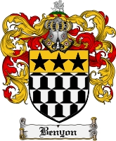 Product picture Benyon Family Crest Benyon Coat of Arms Digital Download