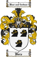 Product picture Bere Family Crest Bere Coat of Arms Digital Download