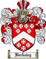Product picture Berkeley Family Crest Berkeley Coat of Arms Digital Download