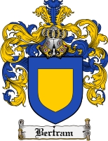 Product picture Bertram Family Crest Bertram Coat of Arms Digital Download