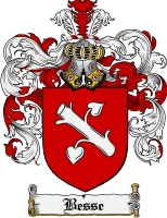 Product picture Besse Family Crest Besse Coat of Arms Digital Download