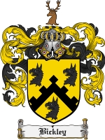 Product picture Bickley Family Crest Bickley Coat of Arms Digital Download