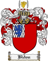 Product picture Bidon Family Crest Bidon Coat of Arms Digital Download