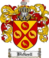 Product picture Bidwell Family Crest Bidwell Coat of Arms Digital Download