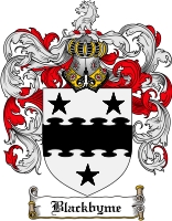 Product picture Blackbyme Family Crest Blackbyme Coat of Arms Digital Download