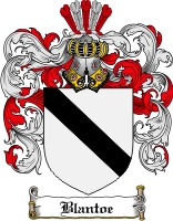 Product picture Blantoe Family Crest Blantoe Coat of Arms Digital Download