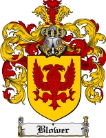 Product picture Blower Family Crest Blower Coat of Arms Digital Download