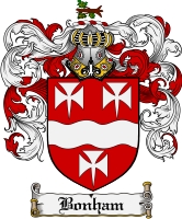 Product picture Bonham Family Crest Bonham Coat of Arms Digital Download