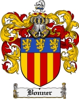 Product picture Bonner Family Crest Bonner Coat of Arms Digital Download