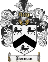 Product picture Borman Family Crest Borman Coat of Arms Digital Download