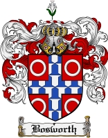 Product picture Bosworth Family Crest Bosworth Coat of Arms Digital Download