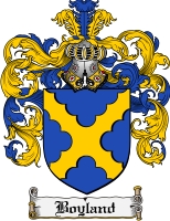 Product picture Boyland Family Crest Boyland Coat of Arms Digital Download