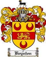 Product picture Boynton Family Crest Boynton Coat of Arms Digital Download