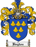 Product picture Boyton Family Crest Boyton Coat of Arms Digital Download