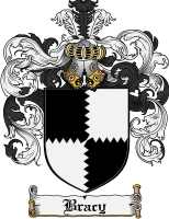 Product picture Bracy Family Crest Bracy Coat of Arms Digital Download