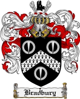 Product picture Bradbury Family Crest Bradbury Coat of Arms Digital Download