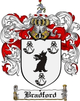 Product picture Bradford Family Crest Bradford Coat of Arms Digital Download