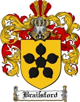 Product picture Brailsford Family Crest Brailsford Coat of Arms Digital Download