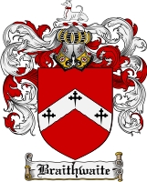 Product picture Braithwaite Family Crest Braithwaite Coat of Arms Digital Download